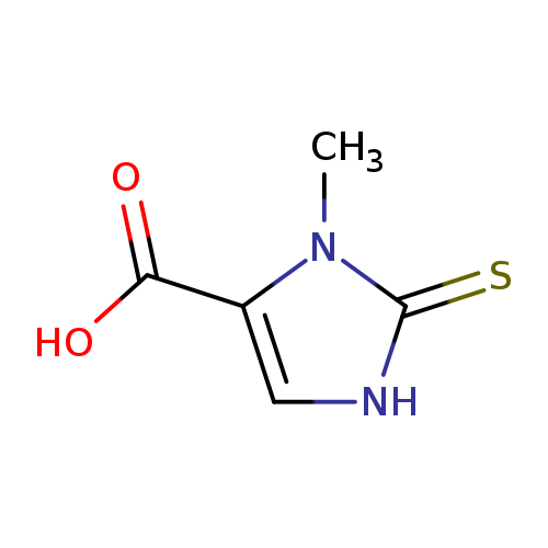 2-Mercapto-3-methyl-3h-imidazole-4-carboxylic acid