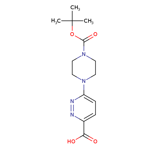 6-{4-[(tert-butoxy)carbonyl]piperazin-1-yl}pyridazine-3-carboxylicacid