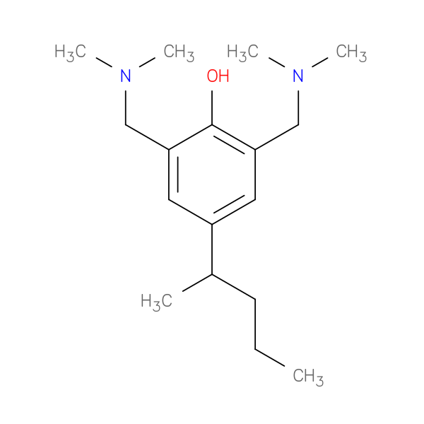2,6-Bis((dimethylamino)methyl)-4-(pentan-2-yl)phenol