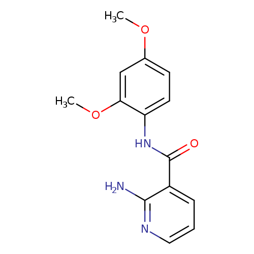 2-amino-N-(2,4-dimethoxyphenyl)pyridine-3-carboxamide
