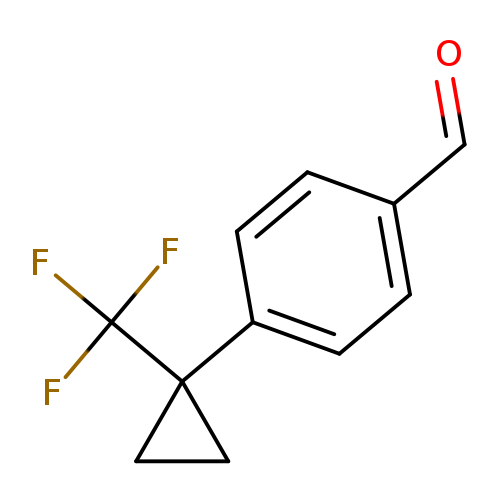 4-(1-(Trifluoromethyl)cyclopropyl)benzaldehyde