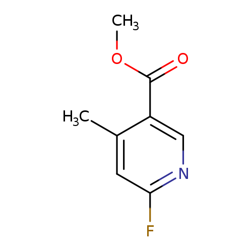 methyl 6-fluoro-4-methylpyridine-3-carboxylate