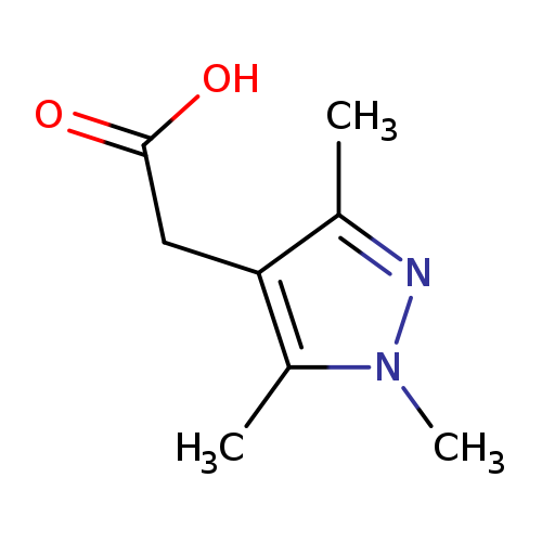 2-(1，3，5-trimethyl-1H-pyrazol-4-yl)acetic acid