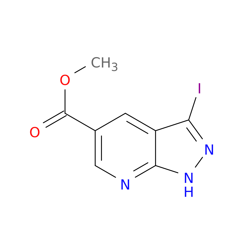 Methyl 3-iodo-1H-pyrazolo[3,4-b]pyridine-5-carboxylate