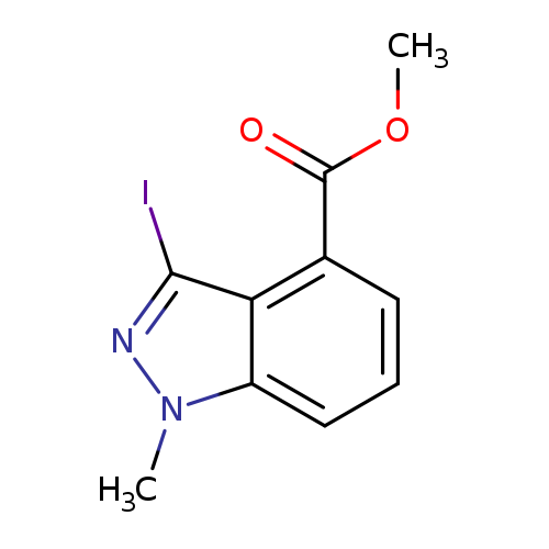 methyl3-iodo-1-methyl-1H-indazole-4-carboxylate