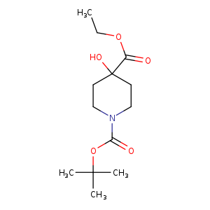 1-O-tert-butyl 4-O-ethyl 4-hydroxypiperidine-1,4-dicarboxylate