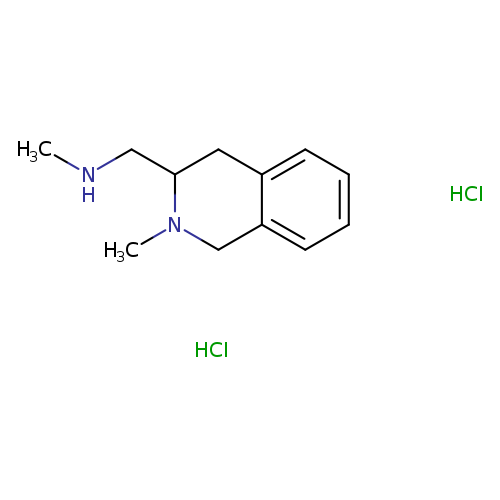 N-methyl-1-(2-methyl-1,2,3,4-tetrahydro-3-isoquinolinyl)methanamine dihydrochloride