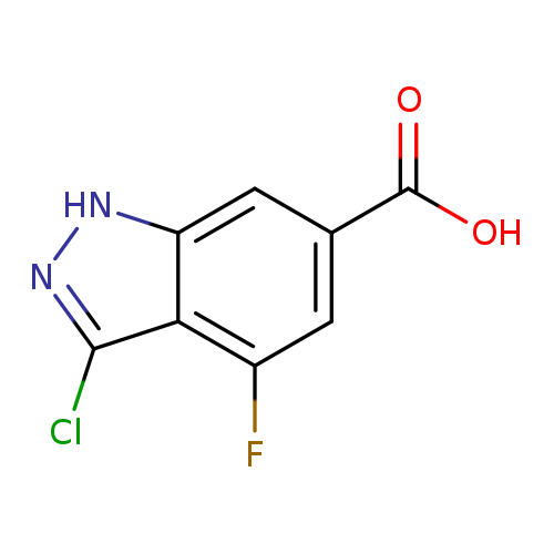3-CHLORO-4-FLUORO-6-INDAZOLECARBOXYLIC ACID