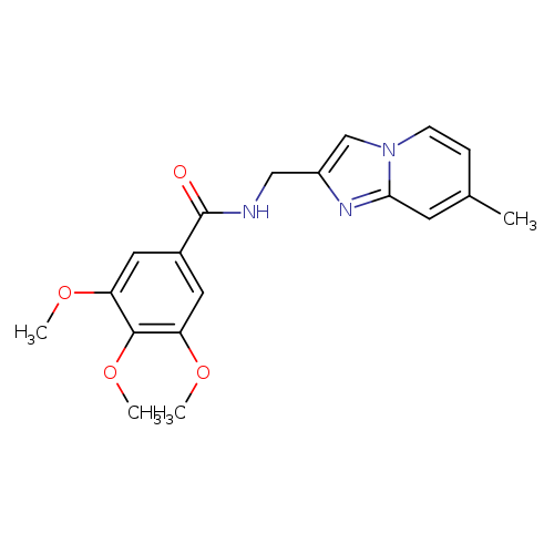 3,4,5-trimethoxy-N-({7-methylimidazo[1,2-a]pyridin-2-yl}methyl)benzamide