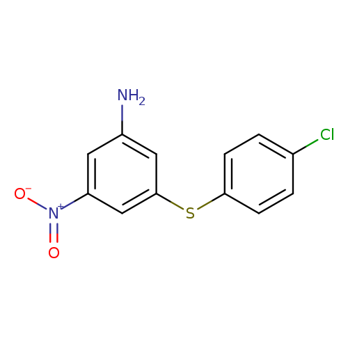 3-((4-Chlorophenyl)thio)-5-nitroaniline