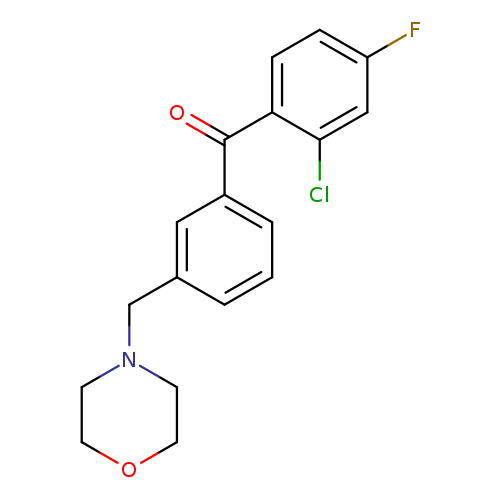 2-Chloro-4-fluoro-3'-morpholinomethyl benzophenone
