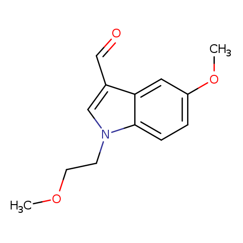 5-Methoxy-1-(2-methoxyethyl)-1h-indole-3-carbaldehyde
