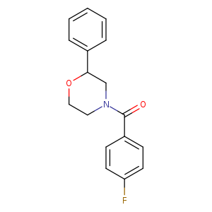 4-(4-fluorobenzoyl)-2-phenylmorpholine
