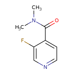 3-fluoro-N,N-dimethylpyridine-4-carboxamide