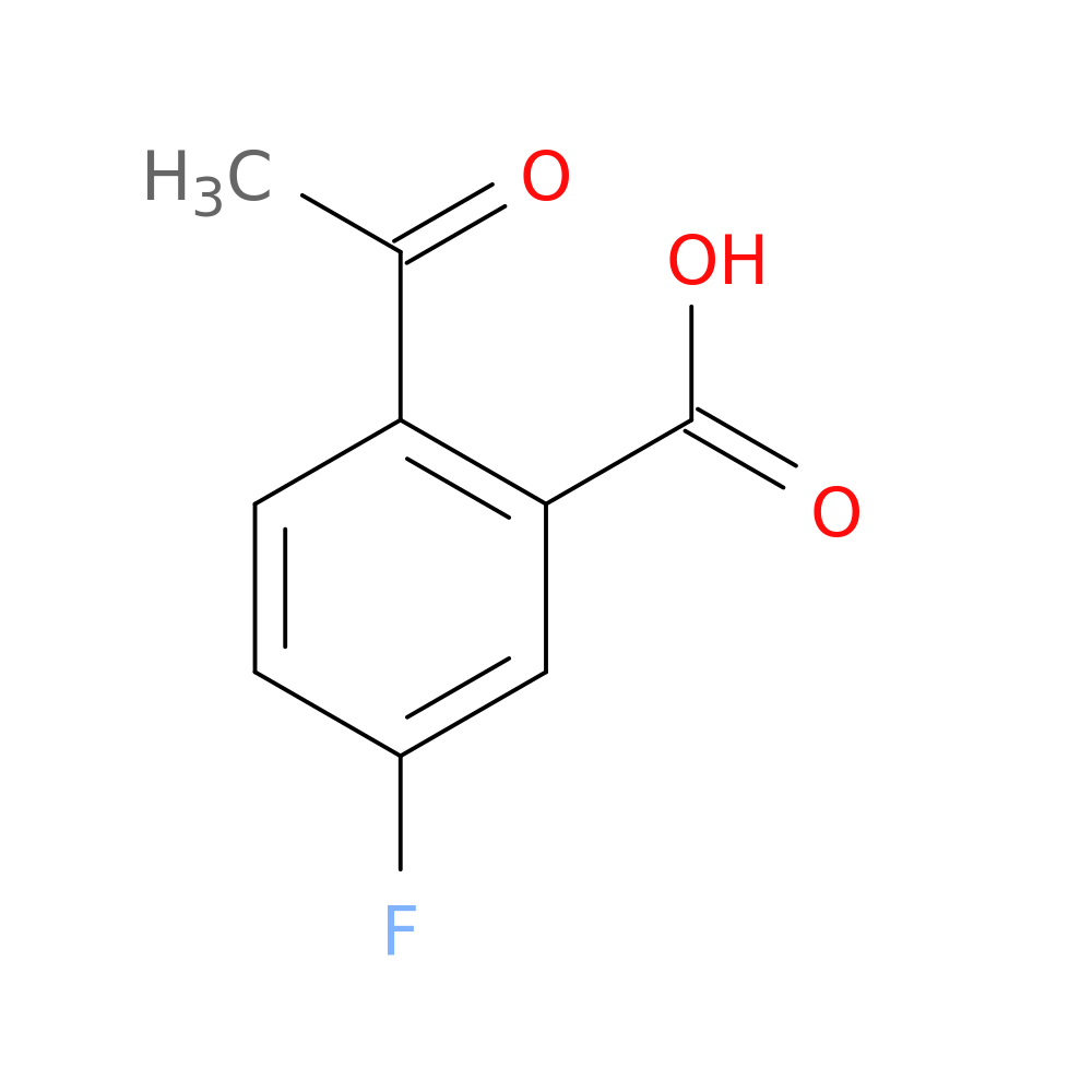 2-acetyl-5-fluorobenzoic acid