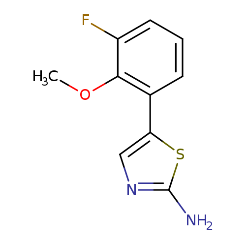5-(3-Fluoro-2-methoxyphenyl)thiazol-2-amine