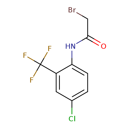 2-Bromo-n-[4-chloro-2-(trifluoromethyl)phenyl]acetamide