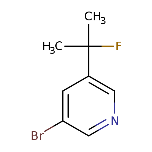 3-Bromo-5-(2-fluoropropan-2-yl)pyridine