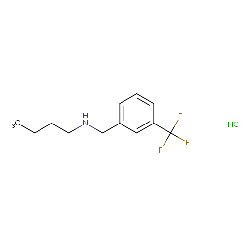 butyl({[3-(trifluoromethyl)phenyl]methyl})amine hydrochloride