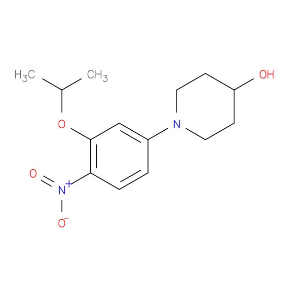 1-(3-Isopropoxy-4-nitrophenyl)piperidin-4-ol