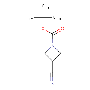 1-Azetidinecarboxylic acid, 3-cyano-, 1,1-dimethylethyl ester