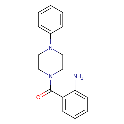 (2-[(4-Phenylpiperazin-1-yl)carbonyl]phenyl)amine