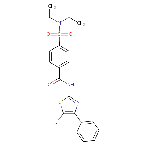 4-(diethylsulfamoyl)-N-(5-methyl-4-phenyl-1,3-thiazol-2-yl)benzamide