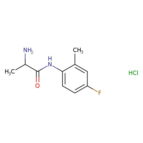 N1-(4-Fluoro-2-methylphenyl)alaninamide hydrochloride
