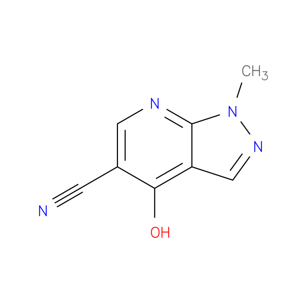 4-hydroxy-1-methyl-1H-pyrazolo[3,4-b]pyridine-5-carbonitrile