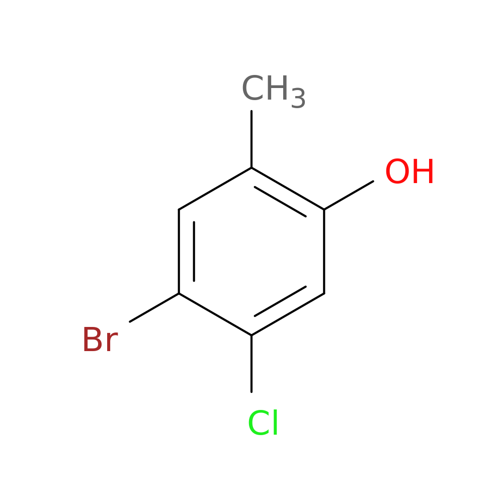 4-Bromo-5-chloro-2-methylphenol