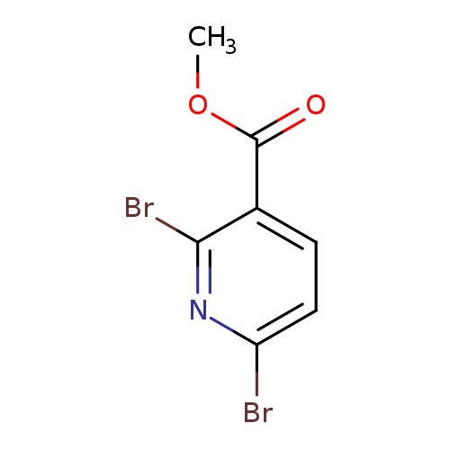 3-Pyridinecarboxylic acid, 2,6-dibromo-, methyl ester
