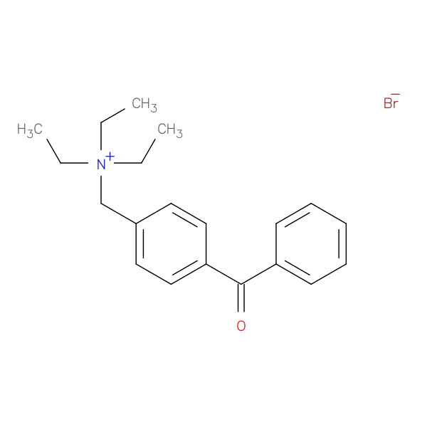 [(4-benzoylphenyl)methyl]triethylazanium bromide