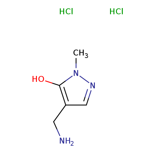 4-(aminomethyl)-1-methyl-1H-pyrazol-5-oldihydrochloride