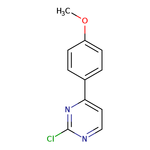 2-Chloro-4-(4-methoxyphenyl)pyrimidine