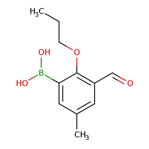 3-Formyl-5-methyl-2-propoxyphenylboronic acid
