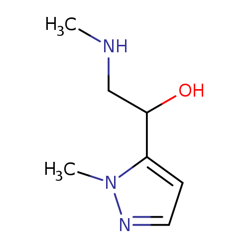 1-(1-methyl-1H-pyrazol-5-yl)-2-(methylamino)ethan-1-ol