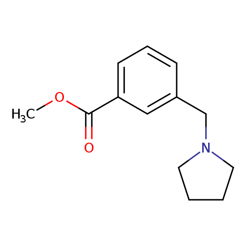 Methyl 3-(1-pyrrolidylmethyl)benzoate