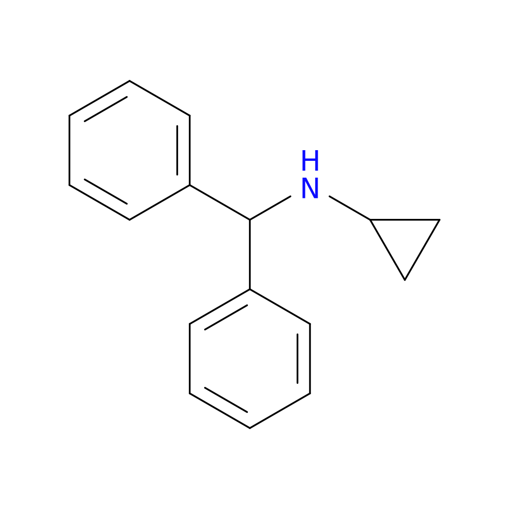 N-(diphenylmethyl)cyclopropanamine