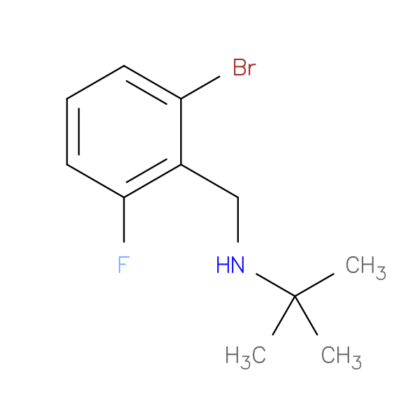 N-t-Butyl 2-bromo-6-fluorobenzylamine