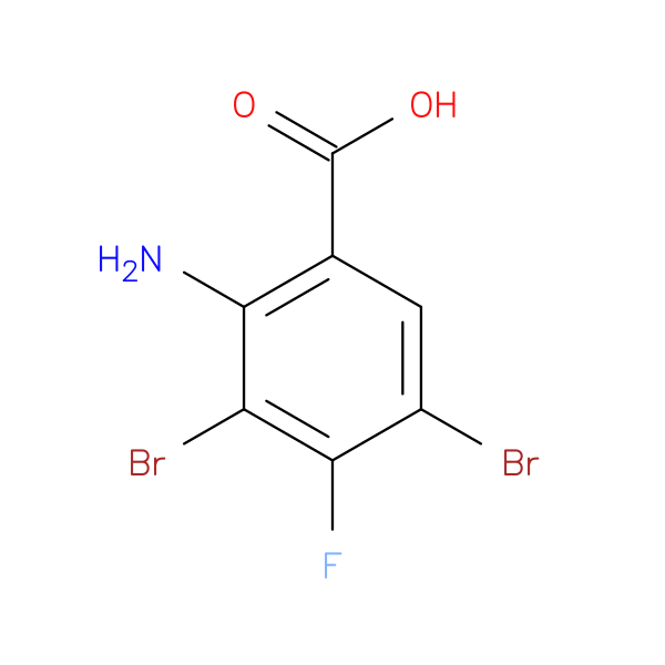 2-Amino-3,5-dibromo-4-fluorobenzoic acid