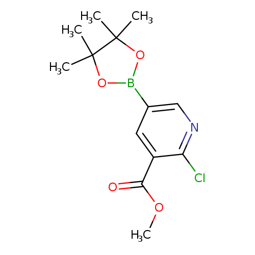 Methyl 2-chloro-5-(4,4,5,5-tetramethyl-1,3,2-dioxaborolan-2-yl)nicotinate