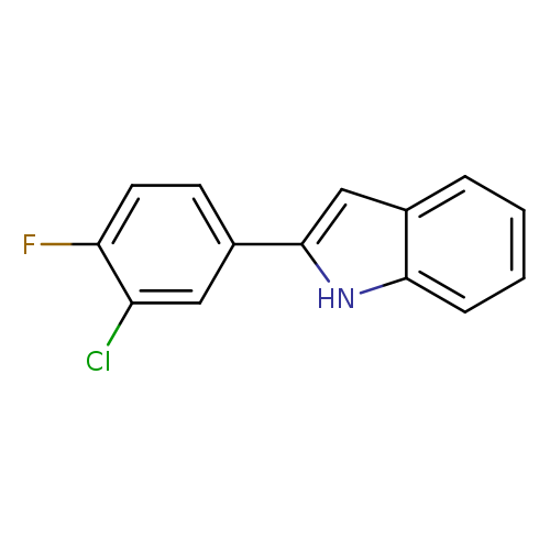 2-(3-Chloro-4-fluorophenyl)-1H-indole