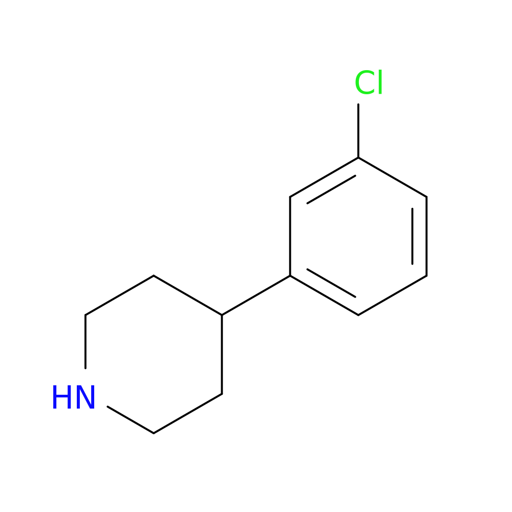 4-(3-Chlorophenyl)piperidine