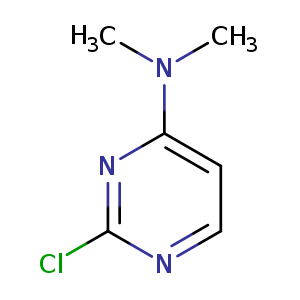 4-​Pyrimidinamine, 2-​chloro-​N,​N-​dimethyl-
