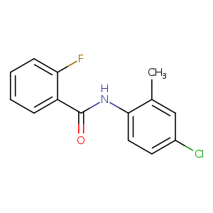 N-(4-chloro-2-methylphenyl)-2-fluorobenzamide