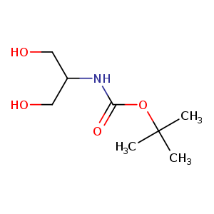Carbamic acid, N-[2-hydroxy-1-(hydroxymethyl)ethyl]-, 1,1-dimethylethyl ester