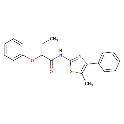N-(5-methyl-4-phenyl-1,3-thiazol-2-yl)-2-phenoxybutanamide