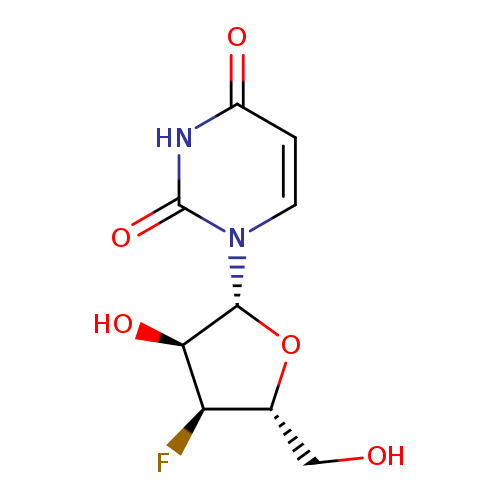 1-((2R,3S,4S,5R)-4-Fluoro-3-hydroxy-5-(hydroxymethyl)tetrahydrofuran-2-yl)pyrimidine-2,4(1H,3H)-dione