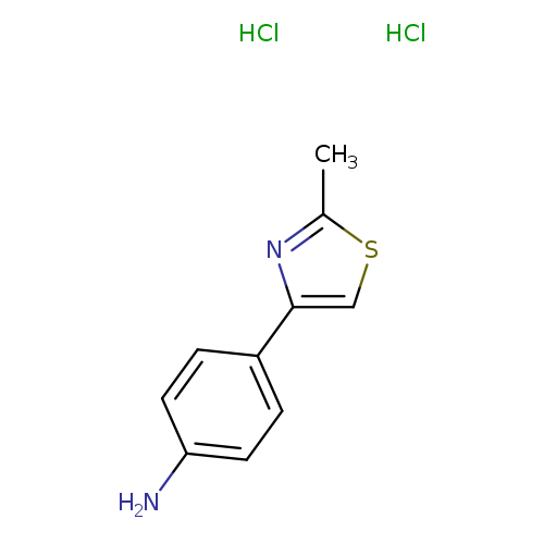 4-(2-methyl-1,3-thiazol-4-yl)aniline dihydrochloride