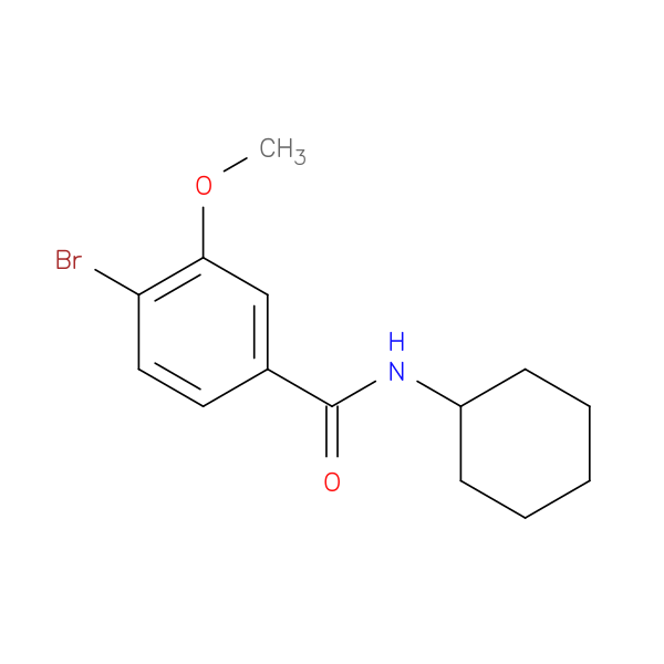 N-Cyclohexyl 4-bromo-3-methoxybenzamide